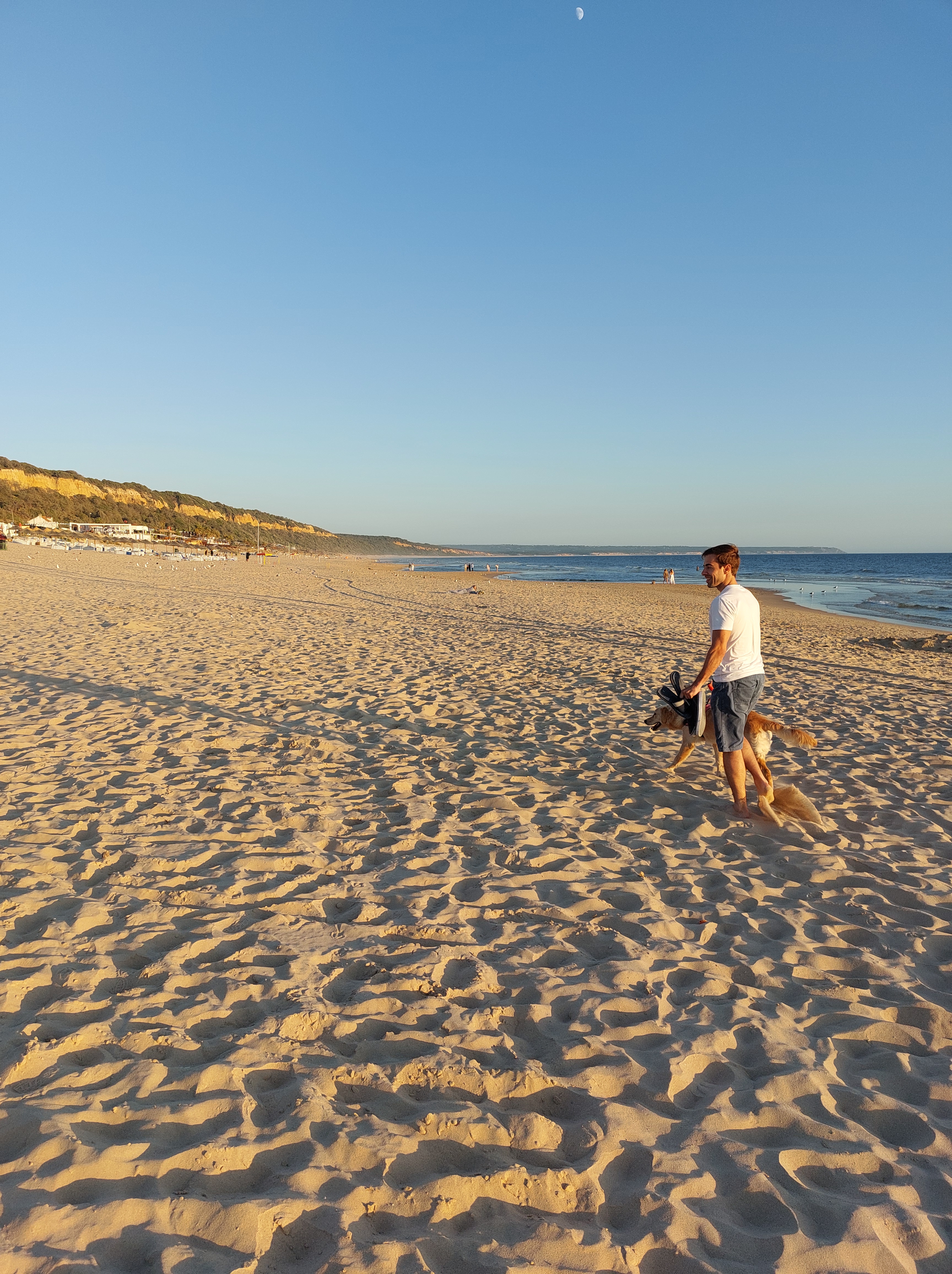 Vitor Soares, CEO of AskCory, enjoying Costa da Caparica, Portugal.