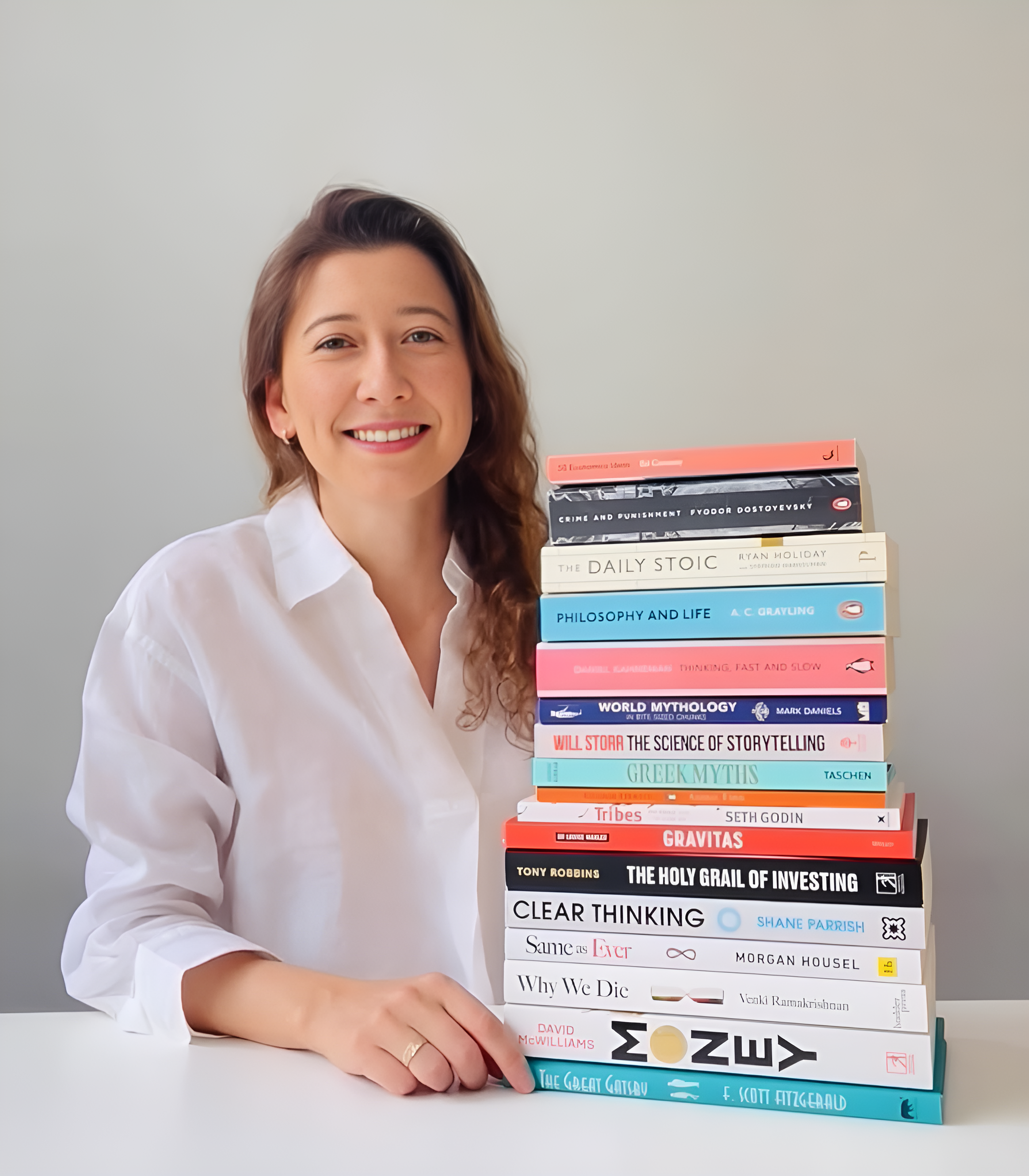 Vanessa Sebben reflecting on 2024 with her top reads. (Photo source: Vanessa Sebben/Instagram)